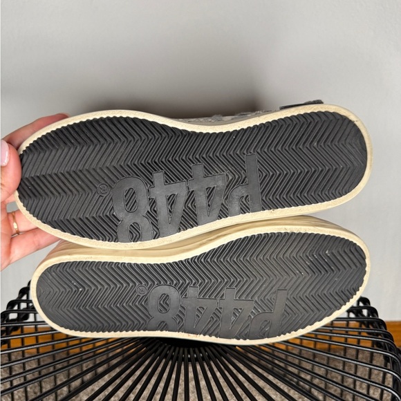 P448 Skate High-Top Sneakers Snakeskin Print Size 6 - Picture 6 of 8